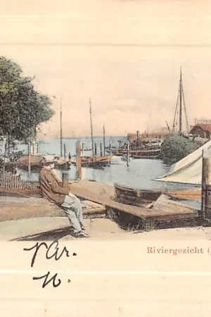 Wysoka jakość Rotterdam Riviergezicht Katendrecht 1902 HC59789