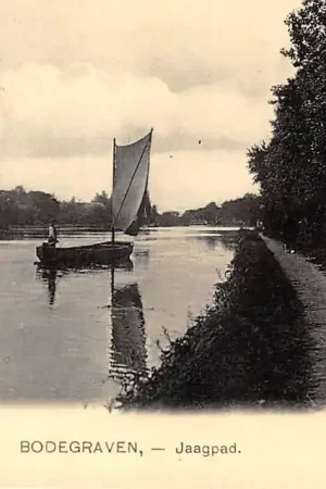 Bodegraven Jaagpad langs de Oude Rijn 1909 Nauta 4912 HC59583 Nowość