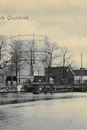 Gouda Bolwerk Gasfabriek Verdwenen brug Vest \\/ Turfsingel HC57358 Zwrot pieniędzy