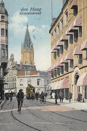 's-Gravenhage Gravenstraat 1925 HC57085 Premium