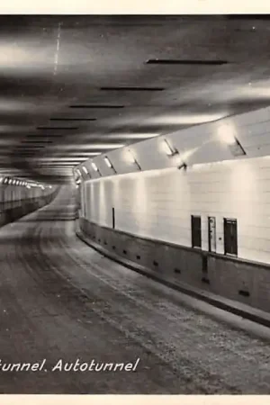 Autentyczny Rotterdam Maastunnel Autotunnel HC56344