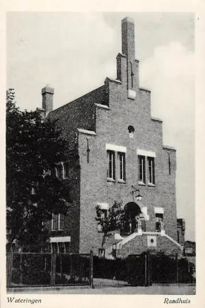 Darmowa dostawa Wateringen Raadhuis 1940 Westland HC55911