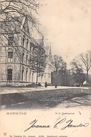 Warmond R.K. Seminarium 1903 Teylingen HC55244 Wysoka jakość