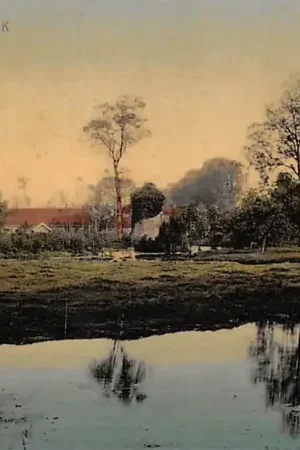 Autentyczny Koudekerk aan den Rijn Poelgeest 1909 HC54940