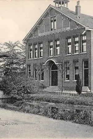 Boskoop R.K. Vereenigingsgebouw HC53819 Autentyczny