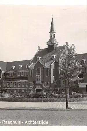 Alphen aan den Rijn Raadhuis Achterzijde 1957 HC53769 Najlepsza cena
