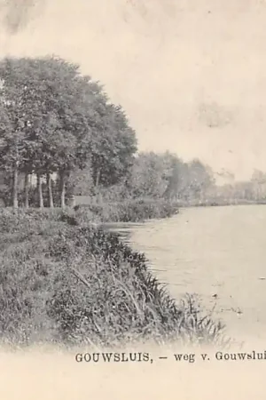 Aphen aan den Rijn Weg van Gousluis naar Zwammerdam Oude Rijn HC53550 Wysoka jakość