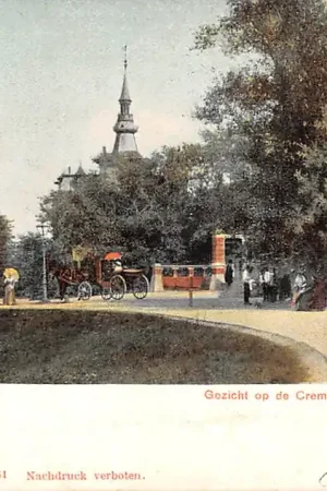 's-Gravenhage Gezicht op de Cremerbank 1903 HC53227 Tani