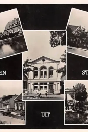 Stolwijk 1952 Bovenkerkseweg Tentweg Raadhuis Plein Benedenkerkseweg HC53024 Niska cena