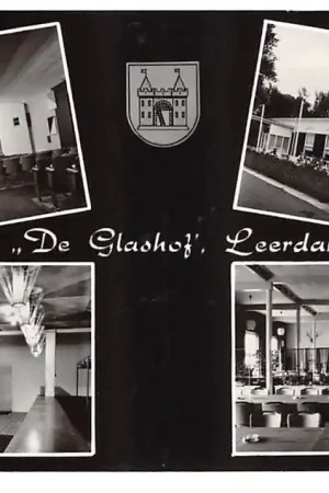 Wyprzedaż Leerdam De Glashof Schouwburg zaal Hal Terras en Café-Restaurant HC50143