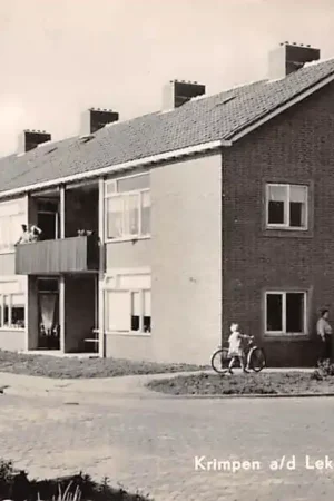 Tani Krimpen aan de Lek Bejaardencentrum 1961 Krimpenerwaard HC50028