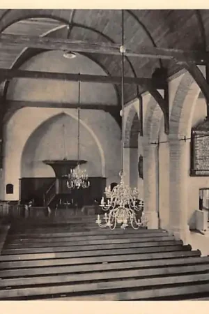 Wassenaar Dorpskerk Interieur 1946 's-Gravenhage HC49790 Ostatnia szansa
