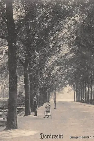 Dordrecht Burgemeester de Raadtsingel 1908 HC49583 Rabat