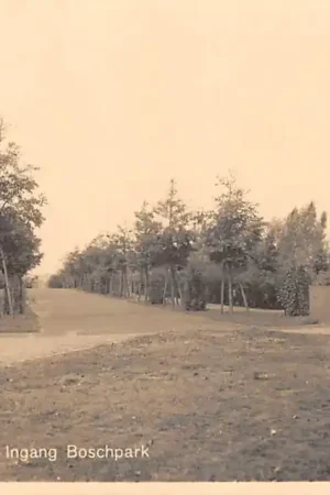 Autentyczny Alphen aan den Rijn Ingang Boschpark 1942 HC49388
