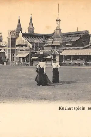 's-Gravenhage Kurhausplein met tentoonstellingsgebouw HC49134 Tylko dziś