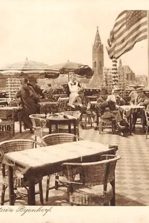 's-Gravenhage Een hoekje v\\/d Daktuin Bijenkorf 1927 HC48219 Tylko dziś