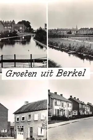 Berkel en Rodenrijs Berkel (ZH) Vierluik 1962 HC48067 Ostatnia szansa