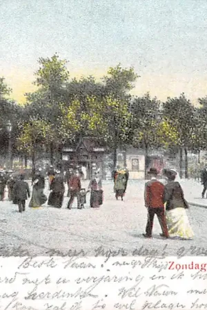 Tylko dziś Rotterdam Zondags voor de Delftsche Poort 1904 HC47436