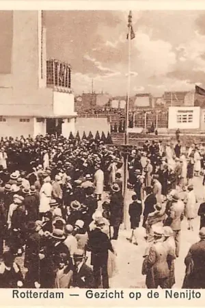 Darmowa dostawa Rotterdam Nenijto Tentoonstelling 1928 Gezicht op de Nenijto HC44193