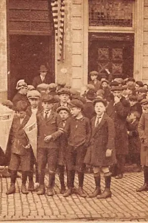 Rotterdam Vliegerwedstrijd Stationsweg Opname weekblad Groot Rotterdam HC43631 Darmowa dostawa