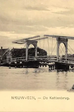 Tylko dziś Nieuwveen De Kattenbrug 1908 Nieuwkoop HC43226