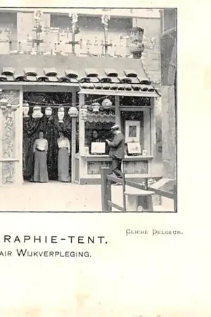 Tani Rotterdam Fancy-Fair Wijkverpleging Photographie-tent 1900 HC41842