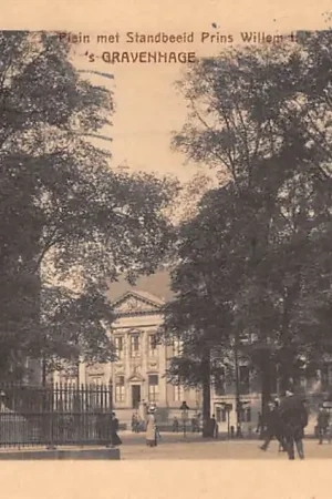 's-Gravenhage Plein met Standbeeld Prins Willem I HC39523 Oferta limitowana