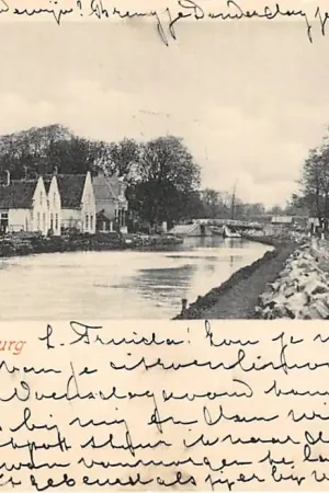 Voorburg Vliet gezicht bij Voorburg 1900 's-Gravenhage HC39093 Zwrot pieniędzy
