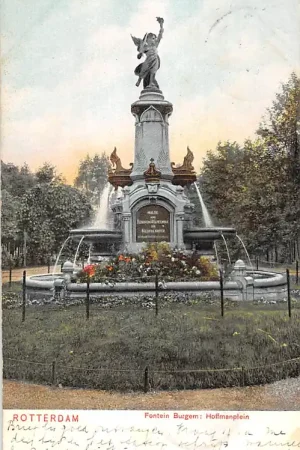 Darmowa dostawa Rotterdam Fontein Burgem. Hoffmanplein 1905 HC38936
