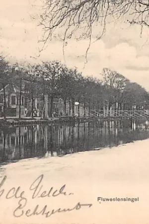 Gouda Fluweelensingel Doelenbrug Stoom gemaal Rijnland 1904 HC38076 Darmowa dostawa