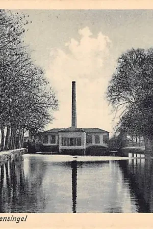 Gouda Fluweelensingel met Stoom gemaal Rijnland Hollandsche IJssel HC38074 Tylko dziś