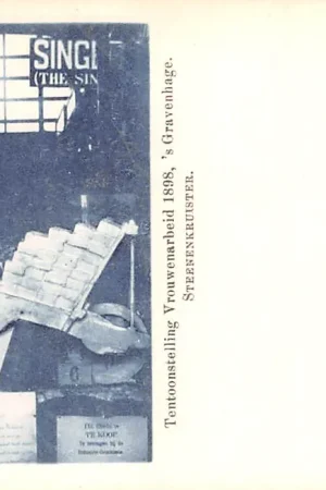 's-Gravenhage Tentoonstelling Vrouwenarbeid1898 Steenenkruister HC37802 Popularny