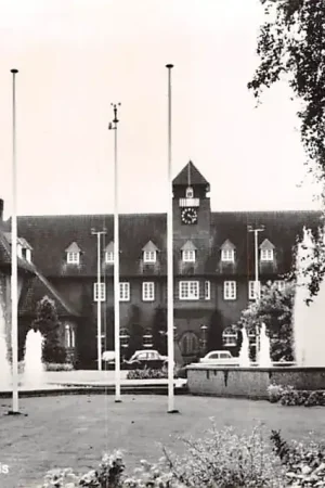 Sliedrecht Raadhuis met fonteinen 1969 HC37477 Niska cena