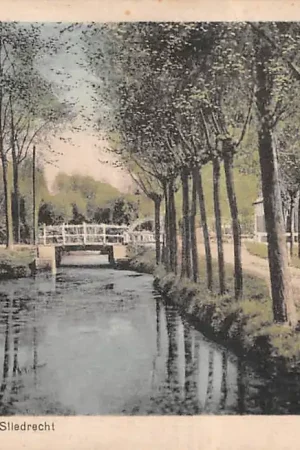Wyprzedaż Sliedrecht Stationsweg - Tiendweg 1921 HC36980