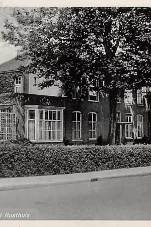 Zwrot pieniędzy Sliedrecht Stationsstraat Hervormd Rusthuis rond 1940 Nauta A 4661 HC36960