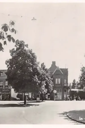 Autentyczny Sliedrecht Stationsweg In het centrum van Sliedrecht 1952 HC36947