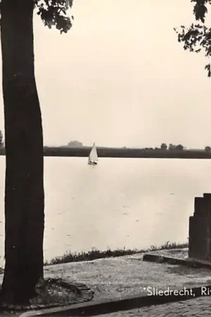 Sliedrecht Riviergezicht De Merwede 1957 HC36651 Zwrot pieniędzy