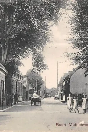 Sliedrecht Buurt Middenveer 1912 HC36596 Popularny