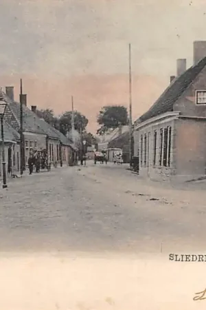 Sliedrecht Dorpstraat ingekleurd 1905 Nauta 1227 HC36485 Zamów teraz