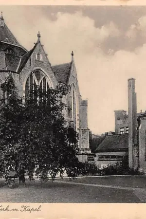Gouda Fragment St. Janskerk met Kapel 1940 HC34600 Promocja