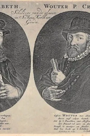 Gouda Dirk P. Crabeth en Wouter P. Crabeth Glazeniers 1900 HC34589 Najlepsza cena