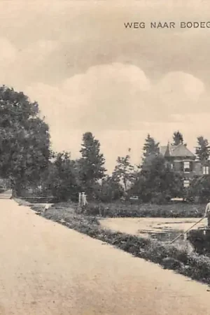 Autentyczny Zwammerdam Weg naar Bodegraven 1919 HC34421