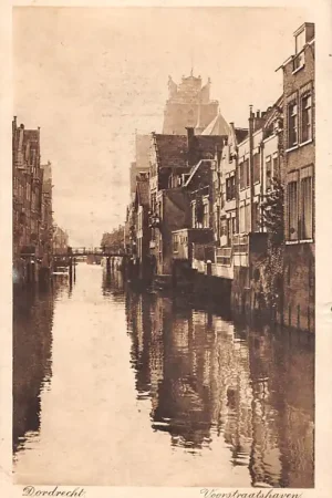 Dordrecht Voorstraatshaven 1917 HC32930 Zwrot pieniędzy