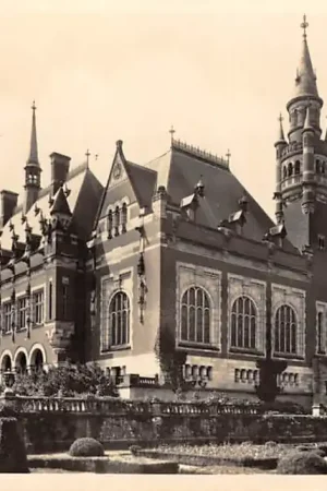 's-Gravenhage Vredespaleis Voor- en zijgevel HC32213 Szybka dostawa