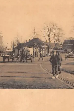 Tani Gouda Kattensingel bij Kleiwegbrug Bloemendaals Verlaat Boelekade en Bleekerssingel 1900 HC32010