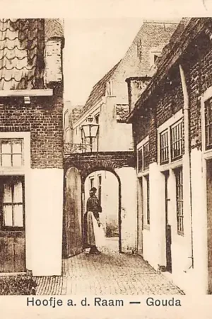 Tylko dziś Gouda Raam Nobelstraat R.K. Hofje HC31755