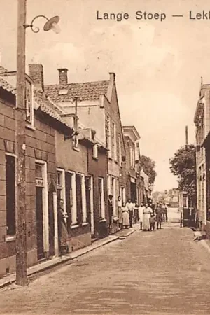 Oryginalny Lekkerkerk Lange Stoep met Schoenhandel Krimpenerwaard HC31507