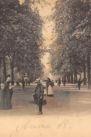 's-Gravenhage Prinsengracht Groete uit 1902 HC30459 Oryginalny