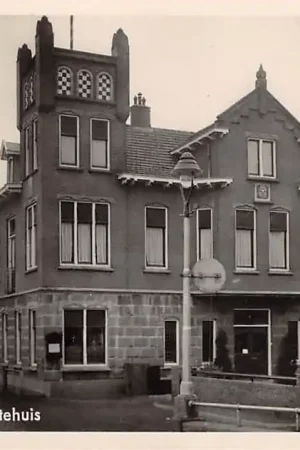 Waddinxveen Gementehuis bij de Gouwe 1952 HC28459 Oryginalny