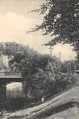 Autentyczny 's-Gravenhage Brug Sweelinckplein 1906 HC22915